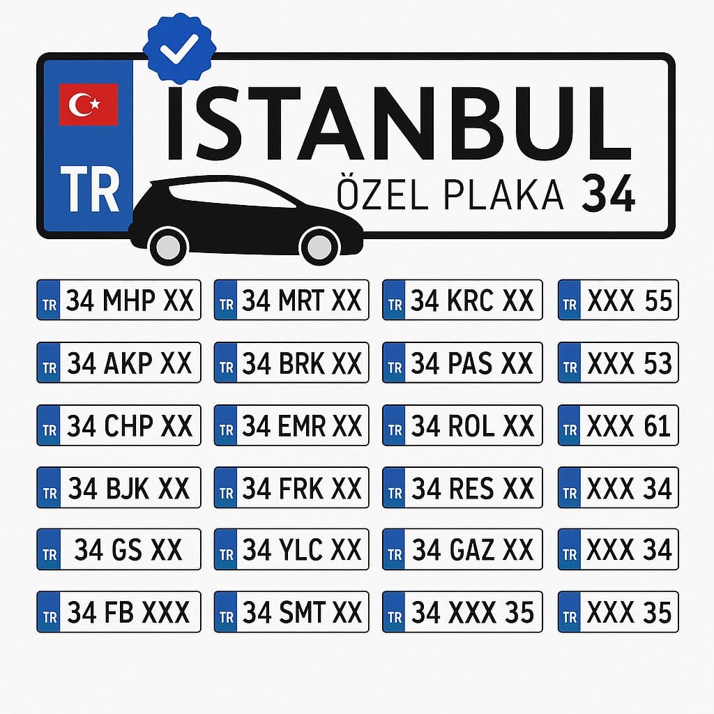 Özel Plaka Örnekleri