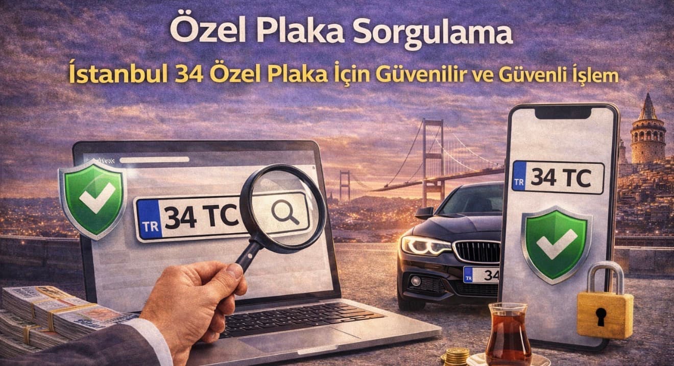 Özel Plaka Sorgulama: İstanbul 34 Özel Plaka İçin Güvenilir ve Güvenli İşlem